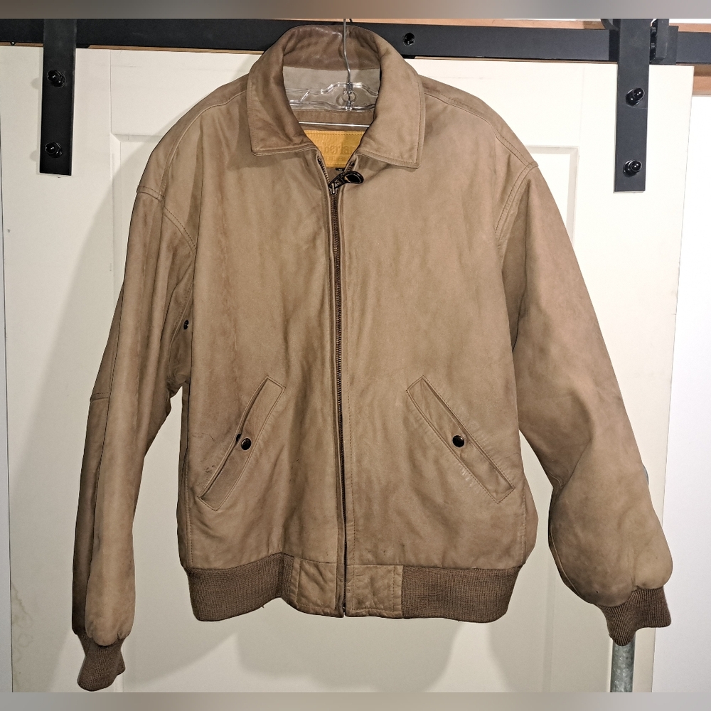 Vintage Timberland Leather Jacket